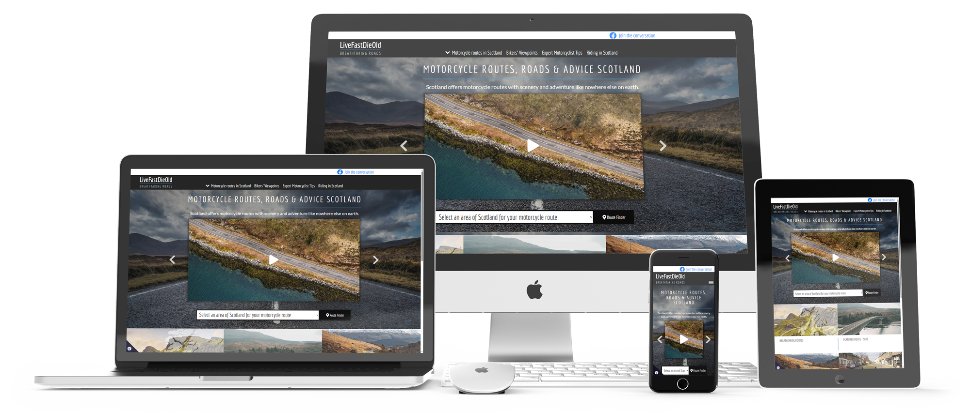 Screen Mockups of the Ingentium website